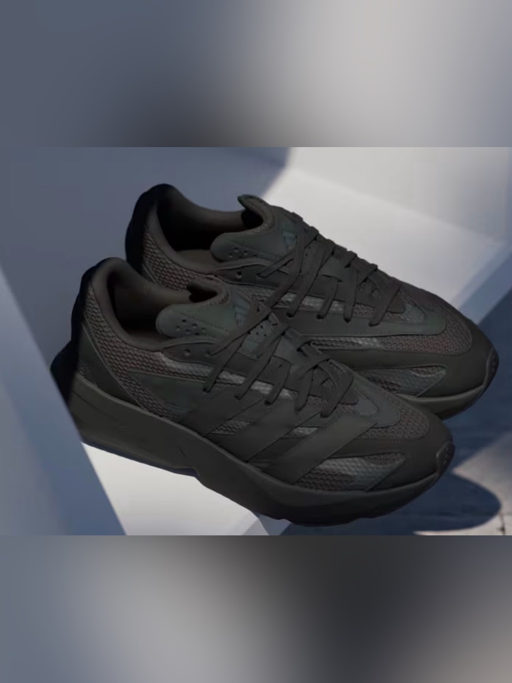 adidas Men's All-Black Athletic Sneakers